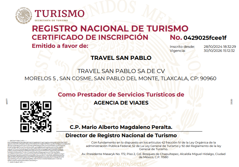Registro Nacional de Turismo